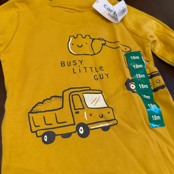 Carter’s Toddler Boys Busy Little Guy Onesie NEW - Picture 2 of 4
